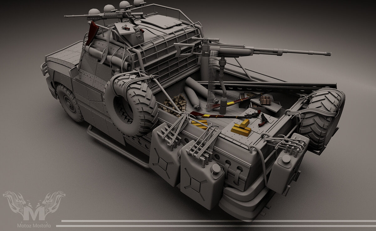 Doomsday Truck 3D Model